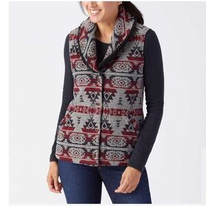 Deluth Trading Quilted Women’s Vest, Aztec Print